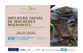 9h15 9h25 9h35 10h35 - urbagri4women.com · 10h55 Coffee break 11h10 LIVRO VERDE - Iniciativas de Integração das Mulheres Migrantes: ... das intenções, motivos e perspetivas daqueles