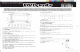 Folhe todeInstruçõe s DVT-K3001 DVT-K340 0 DVT-K3600institucional.tectoy.com.br/_arq/manual/Manual-DVDKids.pdf · DVT-K3600 DVT-K340 0 DVT-K3001 Parabénspela aquisição do DVD