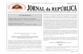 PUBLICAÇÃO OFICIAL DA REPÚBLICA DEMOCRÁTICA DE TIMOR - … · 2019-07-10 · Jornal da República Série I, N.° 19 Quarta-Feira, 9 de Maio de Página 2018 291 $ 1.25 PUBLICAÇÃO