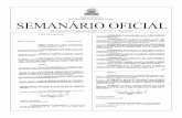 SEMANARIO OFICIAL - Prefeitura Municipal de João Pessoa · Unidade de Atos Oficiais - Secretaria de Gestão Governamental e Articulação Política Praça Pedro Américo, 70 Cep: