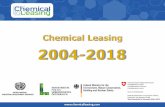 Chemical Leasing 2004-2018Globalmente, o valor da indústria química aumentou de 171 bilhões de dólares no ano de 1970 para mais de 4 trilhões de dólares em 2013. A indústria