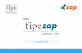 Apresentação do PowerPoint...O Índice FipeZap, desenvolvido em conjunto pela Fipe e pelo portal ZAP, acompanha o preço médio do m² de apartamentos prontos em 20 cidades brasileiras,