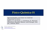 Físico-Química 01anselmo.quimica.ufg.br/up/56/o/FQ1_Foco6.pdf• A paridade de um orbital é par (g) se a função de onda se mantém inalterada sob inversão através do centro