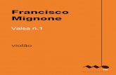 1 Valsa Francisco Mignone 2 - Musica Brasilis...Francisco Mignone Valsa n.1 violão (guitar) 2 p.