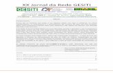 XX Jornal da Rede GESITI - CTI Renato Archer...XX Jornal da Rede GESITI    Editado pela Rede GESITI DTSD/CTI criado em 18.fev.2008, +1400 ...