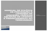 MANUAL DE POLÍTICA DE PREVENÇÃO À LAVAGEM DE …mdm.capital/wp-content/uploads/2019/05/MDM_Manual_PLD.pdf · Manual de Política de Investimentos Próprios MDM Capital Assessoria,