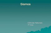 Sismos - Comunidades.netfiles.comunidades.net/albertocaeiro/Sismos1.pdf · SISMOS Ondas sísmicas – são manifestações de energia, que se propagam em todas as direcções, acabando