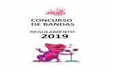 CONCURSO DE BANDAS - João Rock 2019 · 6.5.1. As 10 BANDAS finalistas farão apresentações ao vivo de 30 minutos cada. Sendo divididas em dois dias, 5 bandas no dia 30/05/2019