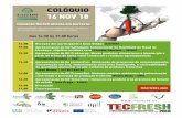 Programa Techfresh 18 - COTHN · 2018-10-23 · Õmaçä alðobaça sugwrior agrária cata runus s:ageapp1e instituto superior agronomia desenvolvimento 2014 2020 påð20 lao europeia