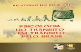 PSICOLOGIA E TRÂNSITO NO BRASIL - CFP...Psicologia em projetos voltados a melhoria e redução das desigualdades social no trânsito. O Sistema Conselhos de Psicologia deve fazer