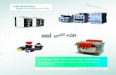 Linha de Produtos Smart - Siemens61f5b88e-5385-4... · Tabelas de seleção - Classe 10 Altura a e ˜) Disjuntores motor incluem contatos auxiliares ˜NA + ˜NF, para dispositivos