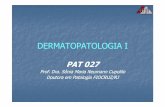 Dermatopatologia I - UFJF · Conceitos básicos nas lesões de pele Solicitação de exame anatomopatológico Dados clínicos: nome, idade (DN), sexo, cor Descrição clínica das
