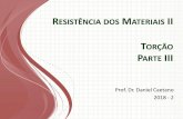 RESISTÊNCIA DOS MATERIAIS II - Caetano...(Resistência dos Materiais II – Aula 7) Material Didático Resistência dos Materiais (Hibbeler), págs 150 a 157. Biblioteca Virtual “Resistência