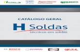 CATÁLOGO GERAL · 2016-03-01 · 02 Eletrodo Especial para USO GERAL, em TODAS AS POSIÇÕES, indicado para AÇOS COMUNS. Utilizado em SERRALHERIAS.Soldas de ÓTIMO ACABAMENTO.Ideal