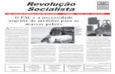 Revolução - J. Posadas · 2015-08-27 · Revolução Socialista “Sem a luta pelo socialismo, a vida não tem sentido” J. PosadasAno 08 – Nº 21 – Janeiro de 2007 Jornal