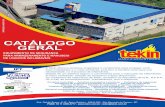 CATÁLOGO GERAL - Tekin · 2018-10-03 · Dispõe de um sistema seguro e conveniente para o manuseio de inflamáveis. A maior variedade, seleção de tamanhos e tipos disponíveis.