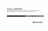 SS-2000 - Sweda · PDF file Sistema Autenticador e Transmissor de Cupons Fiscais Eletrônicos Manual do Usuário SWEDA® SS-2000 2 . Manual do Usuário . SS-2000 . Versão 01.00.00