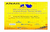 ANAIS - Universidade Federal de Alfenas · Anais Do IV Workshop Sobre Insetos Sociais 8 a 9 de fevereiro de 2017 Espaço Cultural da Urca, Poços de Caldas - MG, Brasil Comissão