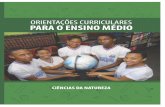 ORIENTAÇÕES CURRICULARES ÁREA: CIÊNCIAS DA NATUREZAsemanapedagogica.educacao.ba.gov.br/wp-content/uploads/... · 2019-01-24 · Integram a área Ciências da Natureza os componentes
