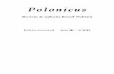 Polonicus - WordPress.com...Dra. Aleksandra Sliwowska-Barth, da Universidade Candido Mendes, no Rio de Janeiro, apresenta-nos as suas considerações a respeito da identidade nacional