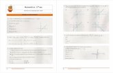 Exercícios de preparação para exame · Determine as equações das assimptotas do gráfico de f. 20.1 Mostre que o ponto P(3, 2) pertence a urna das assimptotas do gráfico de