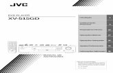 XV-515GD · 2013-06-10 · MANUAL DE INSTRUÇÕES XV-515GD DVD PLAYER Para uso do Consumidor: Anote o número do modelo e o número de série do seu aparelho localizados na parte