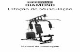 DIAMOND - Shoptimeimg.shoptime.com.br/produtos/01/01/manual/121940314.pdf · Estação de Musculação Manual de montagem. 1 ... 31 Peso guia 1 66 Arruela 1 32 Tijolo de peso 9 67