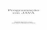 Programação em JAVA - Faeterj-Rio · A partir de 1996, o intercâmbio de conhecimento utilizando a linguagem Java veio se consolidando no meio acadêmico e empresarial. A introdução
