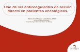 Uso de los anticoagulantes de acción directa en pacientes ...stagoacademy.com/wp-content/uploads/2018/08/04-Eva-Mingot.pdfStago Academy – III foro de usuarios Uso de los anticoagulantes