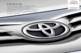 HIACE - ООО «Тойота Мотор» · 2019-07-05 · Toyota-Toyota