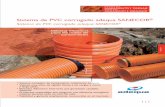 Sistema de PVC corrugado adequa SANECOR · 2020-02-28 · 111 Sistema de PVC corrugado adequa SANECOR® Máxima eficiencia para las redes de saneamiento Soluciones para SANEAMIENTO