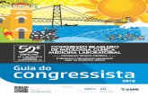 cGuia do ongressista - Sociedade Brasileira de Patologia ...congresso.sbpc.org.br/2018/down/52CBPCML.pdf · cGuia do ongressista 2018 Realização Para mais informações acesse: