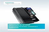 SINAMICS G120P - assets.new.siemens.com9338e31d-8bb7... · controlador SIMATIC - e integrados de forma fácil, rápida e suave no ambiente de automação. Além disso, os converso-res