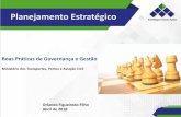 Planejamento Estratégico - infraestrutura.gov.brinfraestrutura.gov.br/images/2018/documentos/Planejamento_Estrategico_MTPA.pdfO problema de agência Governança no setor público: