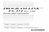 PROGRAM-LINK FA-124 Ver. 2.00 Sp - SupportS-2 Convenciones de este manual • Los términos “FA-124” y “este software” se utilizan en este manual para referirse al software