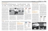 Corinthians ‘estreia’ às 11h com festa em casaedicao.portalnews.com.br/moginews/2015/09/13/1738/pdf/...mas no voo do adversário e, por isso, o intervalo até o confronto de hoje