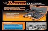 FERRAMENTAS PARA · a Raven lançou 3 conjuntos (que somam mais de 20 ferramentas) para a manutenção de embreagens duplas, sendo 122500 e 122501 para a embreagem da transmissão