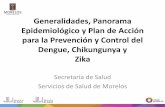 Generalidades, Panorama Epidemiológico y Plan de …...Generalidades, Panorama Epidemiológico y Plan de Acción para la Prevención y Control del Dengue, Chikungunya y Zika Secretaría