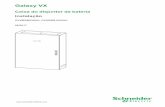 Galaxy VX...Galaxy VX Caixa do disjuntor da bateria Instalação GVXBBB630AH, GVXBBB1000AH 06/2017