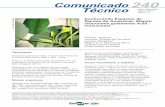 Comunicado 240 Técnico - Embrapa · Conhecendo Espécies de Plantas da Amazônia: Mapati (Pourouma guianensis Aubl.-Urticaceae) André L. Gaglioti1 Leonilda Tavares de Carvalho2