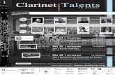 Clarinet Talentsfiles.cm-aveiro.pt/XPQ5FaAXX45820aGdb9zMjjeZKU.pdf · Clarinet Talents in aveiro Atividades Masterclasses, palestras, bancas de exposição, mini recitais, entre outras.