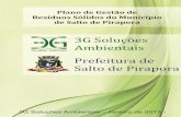 P G R Sólidos 3G Soluções Ambientais Município de Salto de ...saltodepirapora.sp.gov.br/wp-content/uploads/2015/08/Plano-Municipal... · Plano de Gerenciamento de Resíduos Sólidos