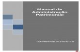 Manual de Administração Patrimonial · Manual de Administração Patrimonial 6 APRESENTAÇÃO Este Manual foi elaborado pela COMPATRIM/GEFIM. A COMPATRIM foi instituída através