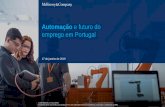 Automação e futuro do emprego em Portugal...McKinsey & Company 7 Mas qual é o impacto da automação no mercado laboral em Portugal? FONTE: McKinsey Global Institute 1 N=~1549,