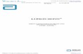 Bula Lupron depot - Wikibula: Consulta de medicamentos e ...cdn.wikibula.com.br/bulas/pdf/lupron-depot-bula-abbott-profissional.pdf · 71% e 95% dos pacientes, respectivamente, exceto