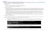 Laboratório - Exploração do FTPstatic-course-assets.s3.amazonaws.com/ITN50PT/files/10.2.3.3 Lab... · Laboratório - Exploração do FTP Objetivos Parte 1: Usar o FTP em um prompt