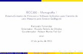 BCC390 - Monogra a I - DECOM · 2012-12-04 · BCC390 - Monogra a I Desenvolvimento de Firmware e Software Aplicativo para Controle de uma Máquina para Ensaios Geológicos Fernando