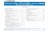 Manual de Referência - Yamaha Corporation · 2019-01-24 · Teclado O teclado transmite as mensagens de nota ativadas/desativadas ao bloco de gerador de tons (para reproduzir as