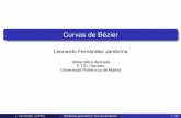 Curvas de Bézier - UPMleonardo/pres2.pdf · Analógico a digital Históricamente se trazaban los planos con junquillo (spline) en la industria naval, automovilística, aeronáutica...