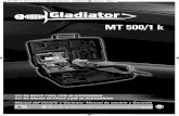 MT 500-1k GLA manual A Manual Gladiator · moto tool es una herramienta manual de alta velocidad, esta eficiente, versátil y altamente manualble herramienta está diseñada para